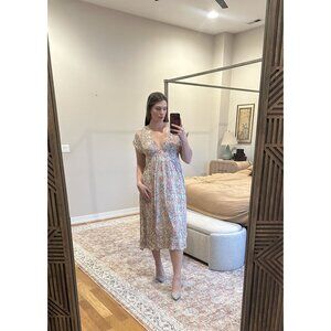 Urban Renewal Floral Midi Dress Size L